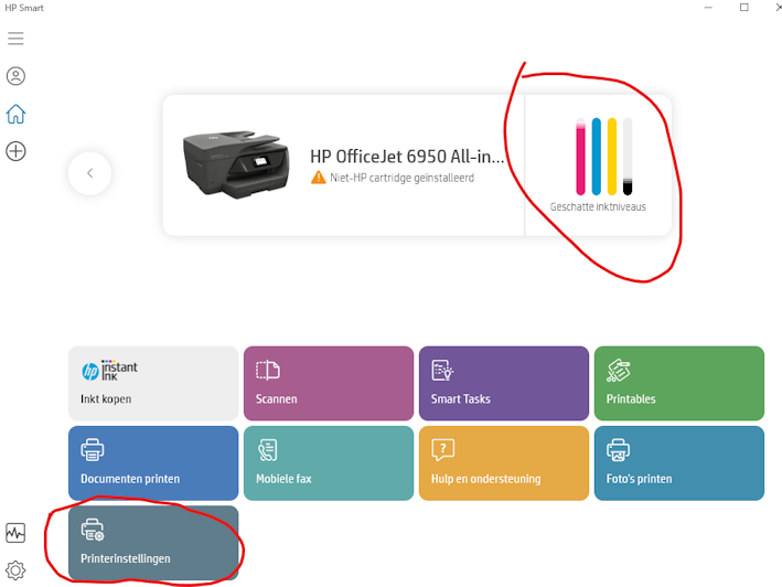 HP Smart UI